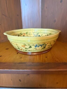 Terre è Provence "Tian" casserole and serving bowl.